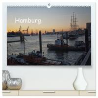 Vorderes Coverbild Hamburg (hochwertiger Premium Wandkalender 2025 DIN A2 quer), Kunstdruck in Hochglanz