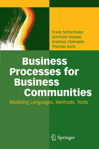 Vorderes Coverbild Business Processes for Business Communities