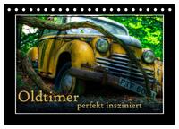 Vorderes Coverbild Oldtimer perfekt insziniert (Tischkalender 2025 DIN A5 quer), CALVENDO Monatskalender