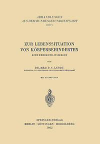 Vorderes Coverbild Zur Lebenssituation von Körperbehinderten