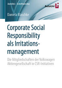 Vorderes Coverbild Corporate Social Responsibility als Irritationsmanagement