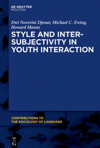 Vorderes Coverbild Style and Intersubjectivity in Youth Interaction