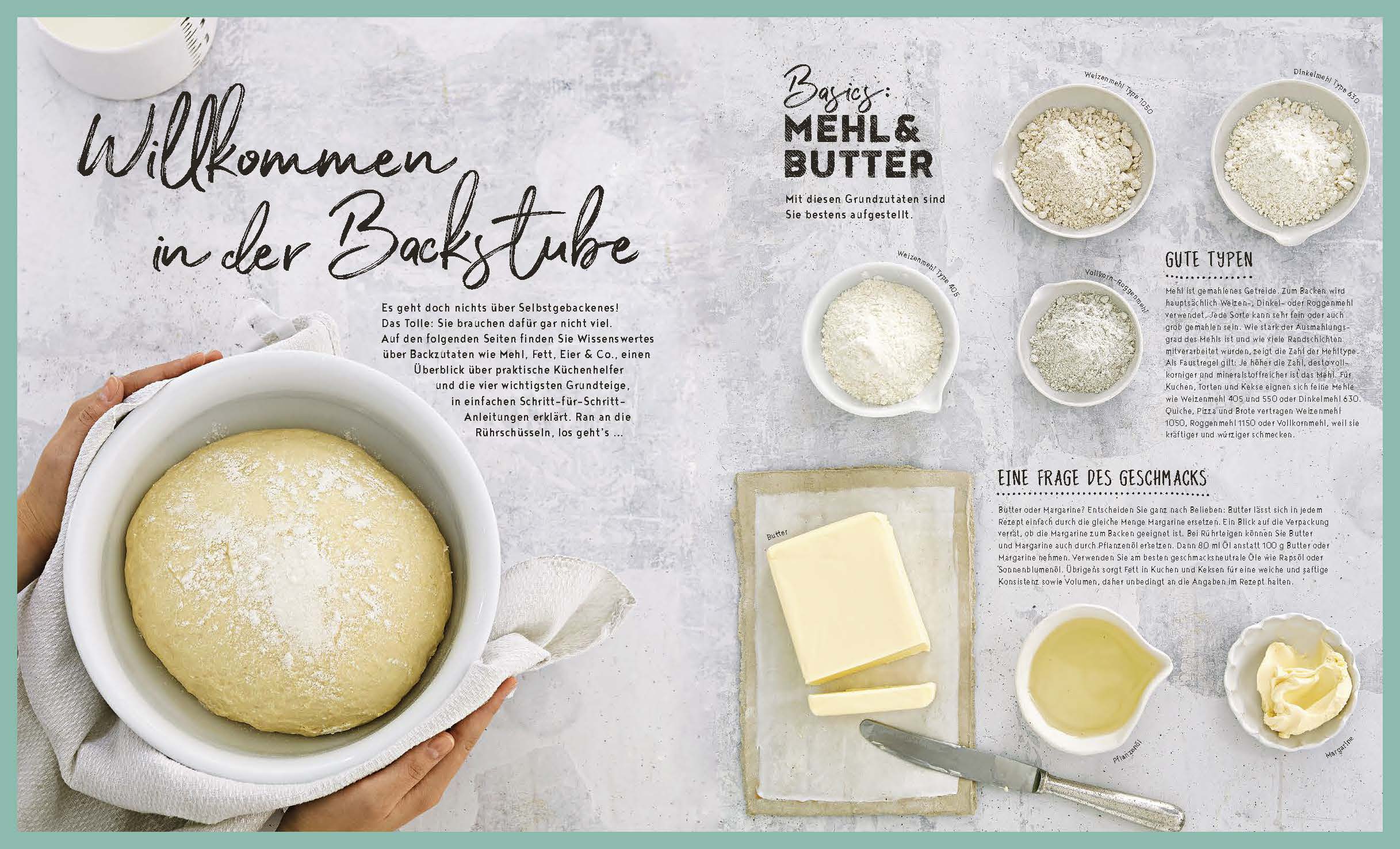 Beispielinhalt (Bild) Backen - Das Buch