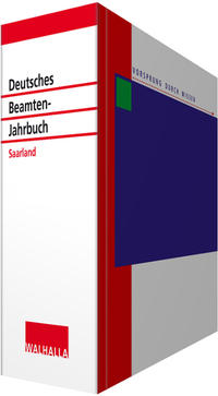 Vorderes Coverbild Deutsches Beamten-Jahrbuch Saarland