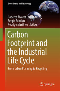 Vorderes Coverbild Carbon Footprint and the Industrial Life Cycle
