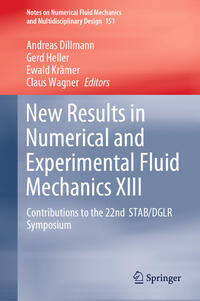 Vorderes Coverbild New Results in Numerical and Experimental Fluid Mechanics XIII