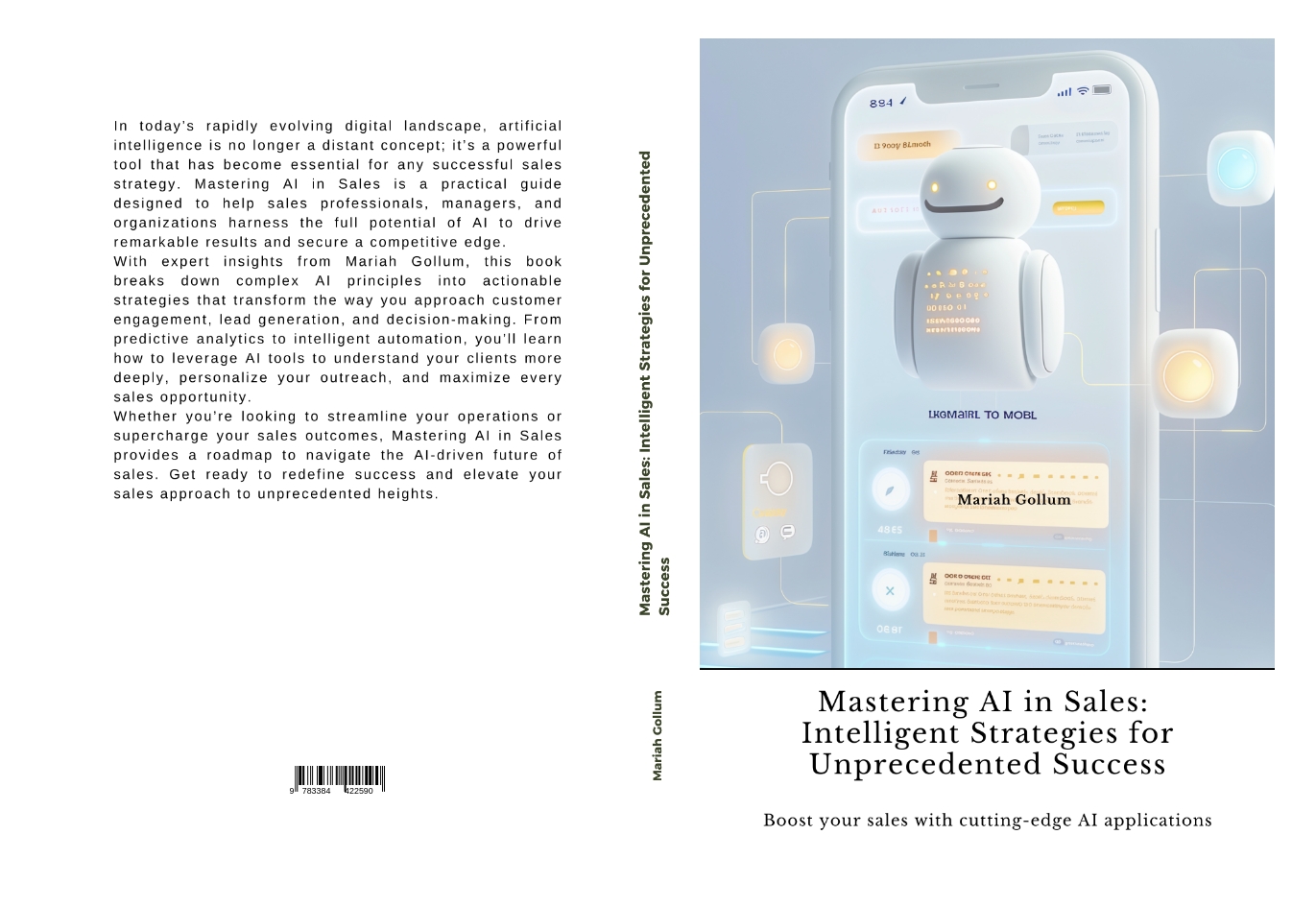 Gesamtes Coverbild Mastering AI in Sales: Intelligent Strategies for Unprecedented Success