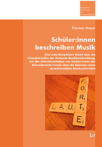 Vorderes Coverbild Schüler:innen beschreiben Musik