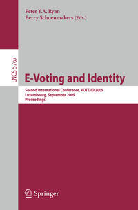 Vorderes Coverbild E-Voting and Identity