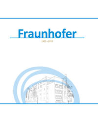 Vorderes Coverbild Fraunhofer 1923-2023