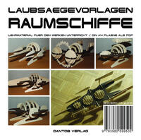 Vorderes Coverbild Laubsägevorlagen Raumschiffe