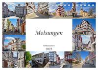Vorderes Coverbild Melsungen Impressionen (Tischkalender 2025 DIN A5 quer), CALVENDO Monatskalender