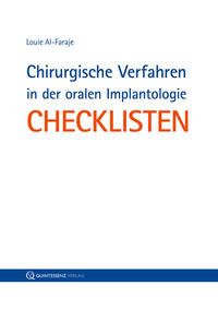 Vorderes Coverbild Chirurgische Verfahren in der oralen Implantologie