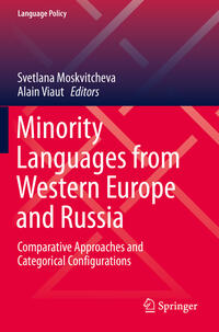 Vorderes Coverbild Minority Languages from Western Europe and Russia