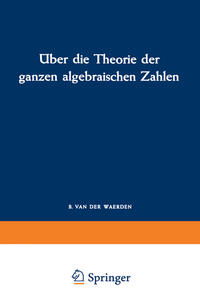 Vorderes Coverbild Über die Theorie der ganzen algebraischen Zahlen