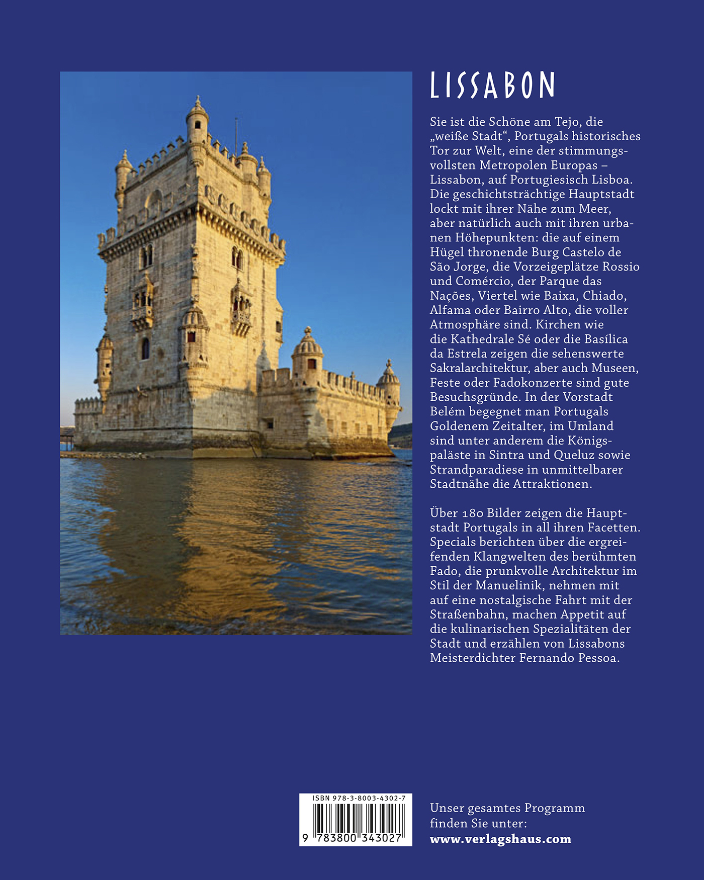 Rückseitencover Reise durch Lissabon