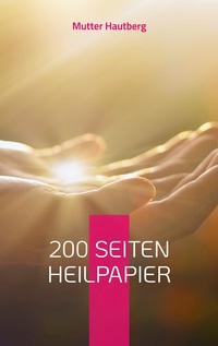 Vorderes Coverbild 200 Seiten Heilpapier