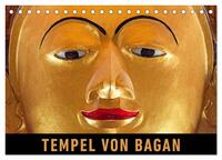 Vorderes Coverbild Tempel von Bagan (Tischkalender 2025 DIN A5 quer), CALVENDO Monatskalender