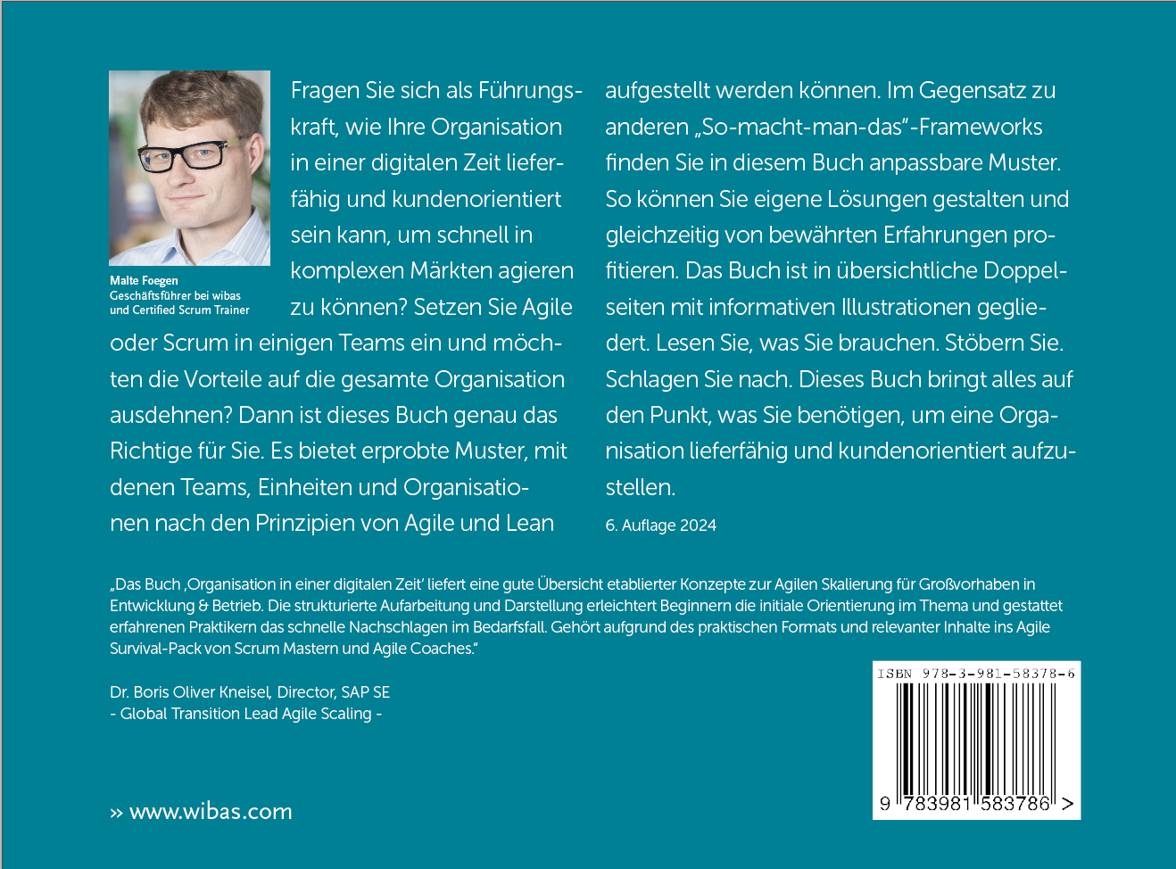Rückseitencover Organisation in einer Digitalen Zeit