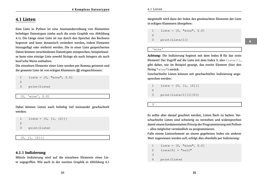 Beispielinhalt (Bild) Python