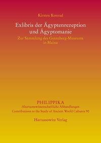Vorderes Coverbild Exlibris der Ägyptenrezeption und Ägyptomanie