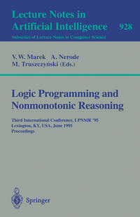 Vorderes Coverbild Logic Programming and Nonmonotonic Reasoning
