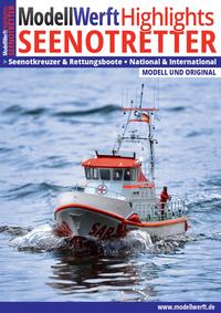 Vorderes Coverbild ModellWerft Highlights Seenotretter