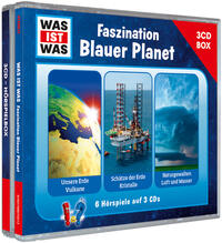 Vorderes Coverbild WAS IST WAS 3-CD Hörspielbox. Faszination Blauer Planet