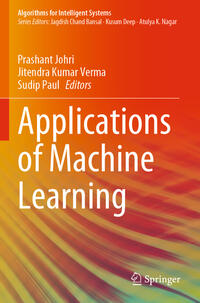 Vorderes Coverbild Applications of Machine Learning