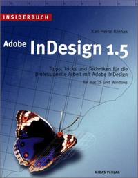 Vorderes Coverbild Insiderbuch Adobe InDesign 1.5