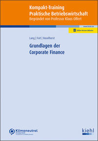 Vorderes Coverbild Grundlagen der Corporate Finance