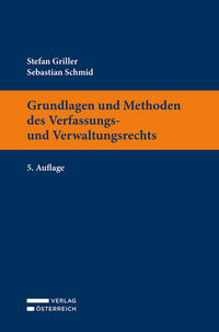 Vorderes Coverbild Grundlagen und Methoden des Verfassungs- und Verwaltungsrechts