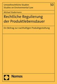 Vorderes Coverbild Rechtliche Regulierung der Produktlebensdauer