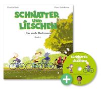Vorderes Coverbild Schnatter and Lieschen - Das große Radrennen (Inkl. CD)