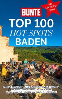 Vorderes Coverbild BUNTE TOP 100 HOT-SPOTS BADEN