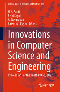 Vorderes Coverbild Innovations in Computer Science and Engineering