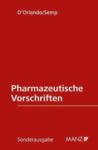Vorderes Coverbild Pharmazeutische Vorschriften