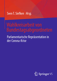 Vorderes Coverbild Wahlkreisarbeit von Bundestagsabgeordneten