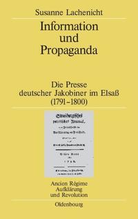Vorderes Coverbild Information und Propaganda
