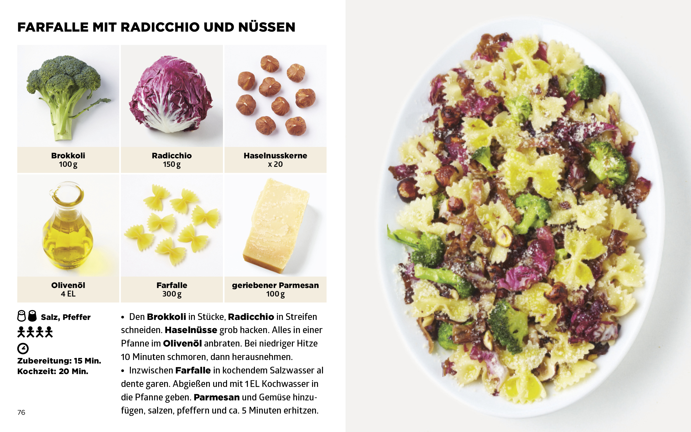 Beispielinhalt (Bild) Simplissime – Das einfachste Kochbuch der Welt