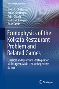Vorderes Coverbild Econophysics of the Kolkata Restaurant Problem and Related Games