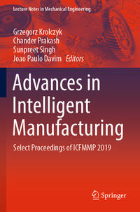 Vorderes Coverbild Advances in Intelligent Manufacturing