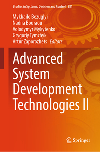 Vorderes Coverbild Advanced System Development Technologies II