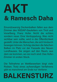 Vorderes Coverbild Balkensturz