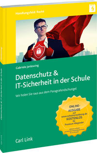 Vorderes Coverbild Datenschutz & IT-Sicherheit in der Schule