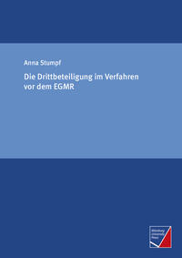 Vorderes Coverbild Die Drittbeteiligung im Verfahren vor dem EGMR