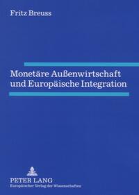 Vorderes Coverbild Monetäre Außenwirtschaft und Europäische Integration