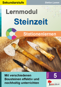 Vorderes Coverbild Lernmodul 5: STEINZEIT / Stationenlernen
