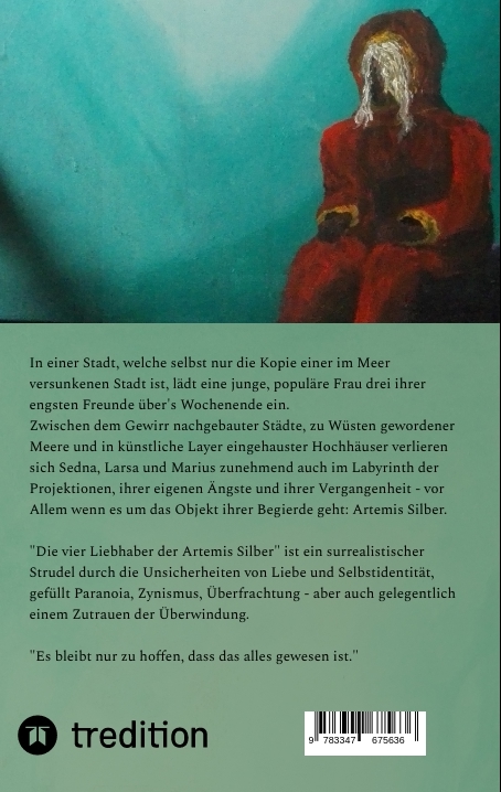 Rückseitencover Die vier Liebhaber der Artemis Silber