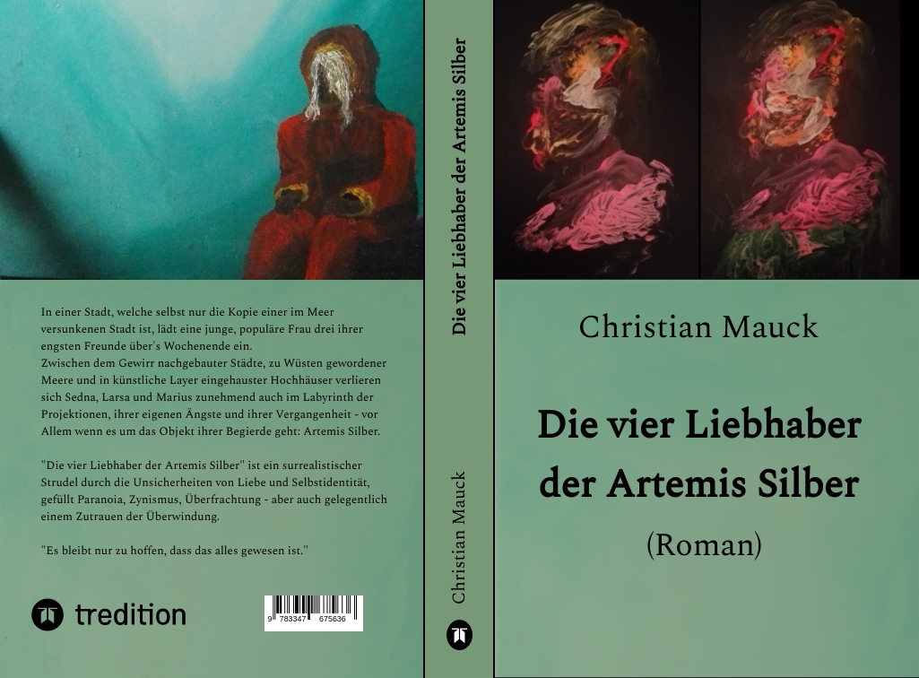 Gesamtes Coverbild Die vier Liebhaber der Artemis Silber